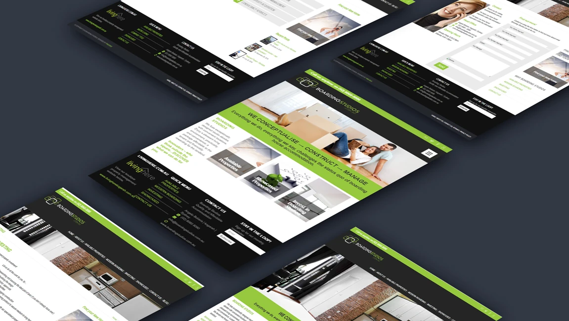 Boarding Studios website