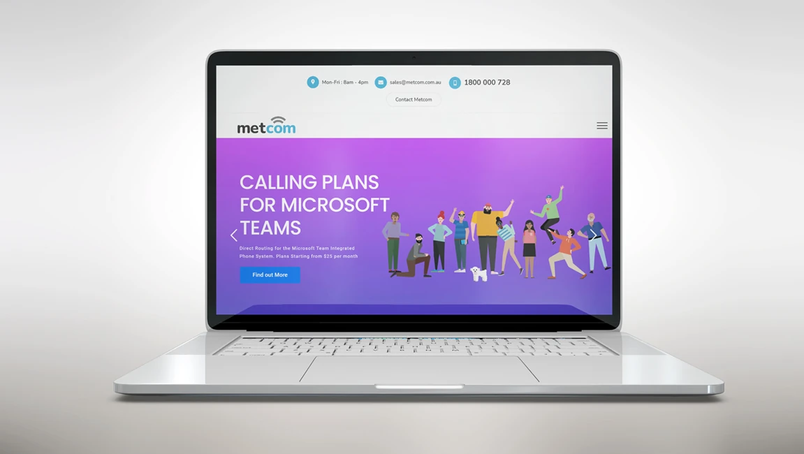 Metcom — Web